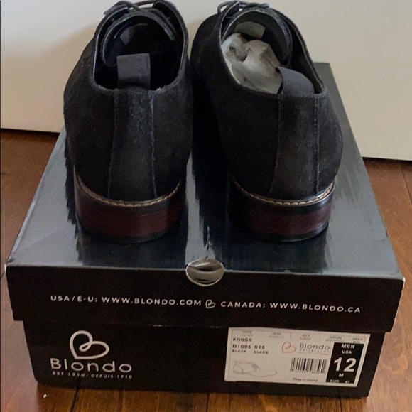 Blondo // Men’s Black Suede Shoes main image 3